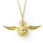 Harry Potter Watch Necklace – Gold-Plated Golden Snitch 2