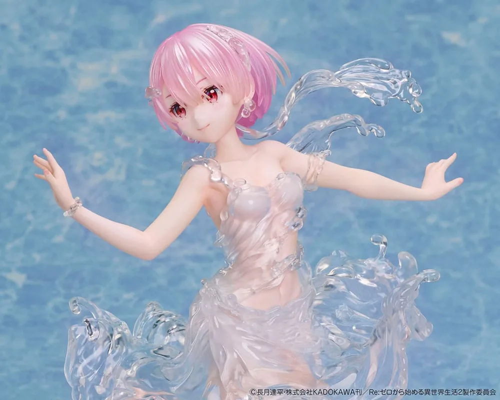 Re:Zero PVC Statue – Ram Aqua Dress 1/7 Scale 23 cm 11