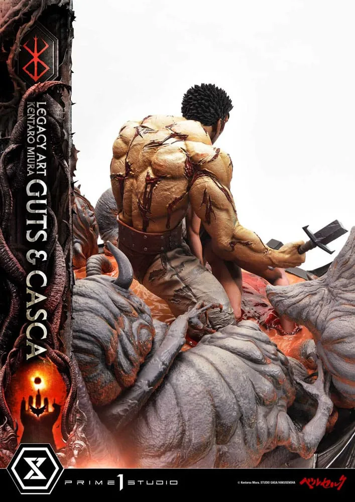 Berserk Statue – Guts and Casca 1/4 Scale 72 cm 26