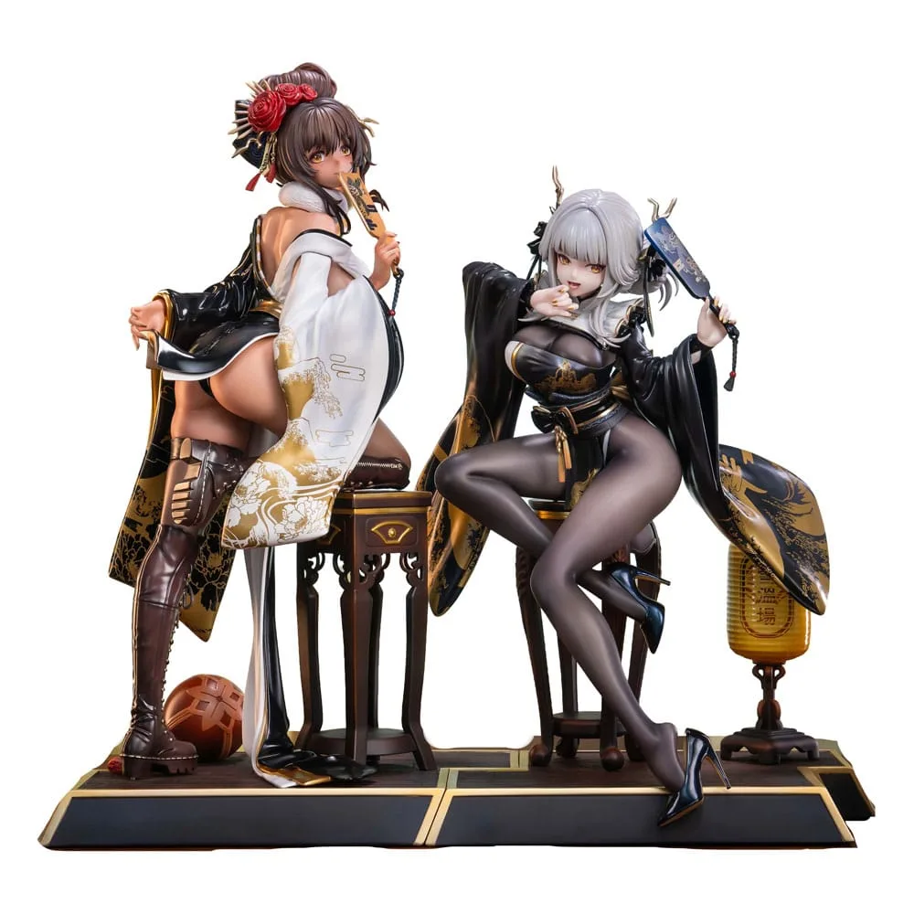 Goddess of Victory Nikke Statues – Blanc and Noir 1/4 Scale