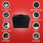 Evoretro Graded Card Storage Box – Black XL 4