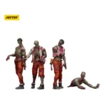 Zombie Dark Source Action Figures – Mechanic Team 4-Pack 8 cm 1