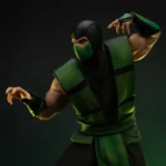 Mortal Kombat Statue – Reptile Art Scale 20 cm 10