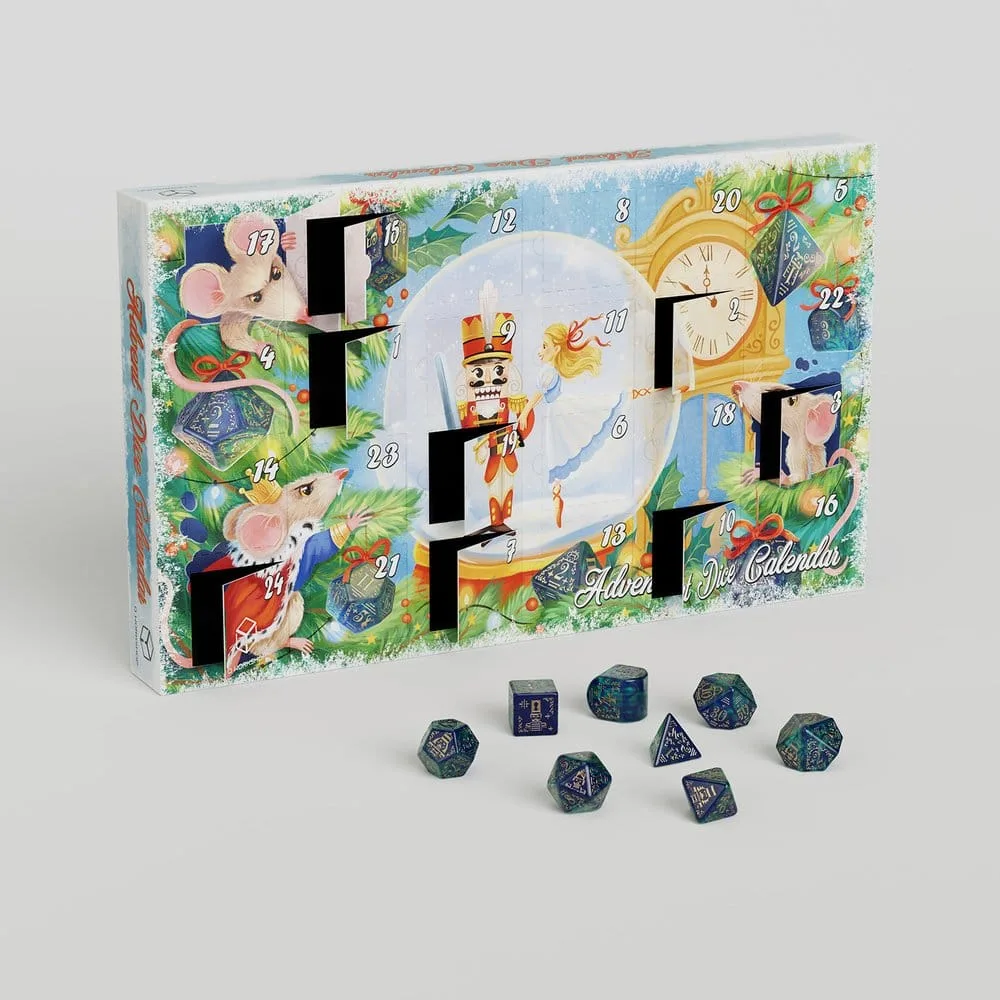 Nutcracker Advent Dice Calendar – Festive Collection 3