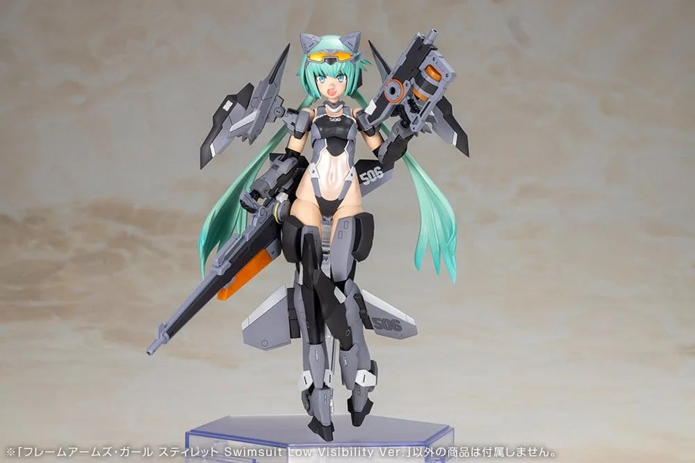 Frame Arms Girl Modellbausatz – Stylet Low Visibility Swimsuit 16 cm 13