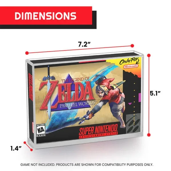 Nintendo Acrylic Cases – EVORETRO SNES and N64 2-Pack 5