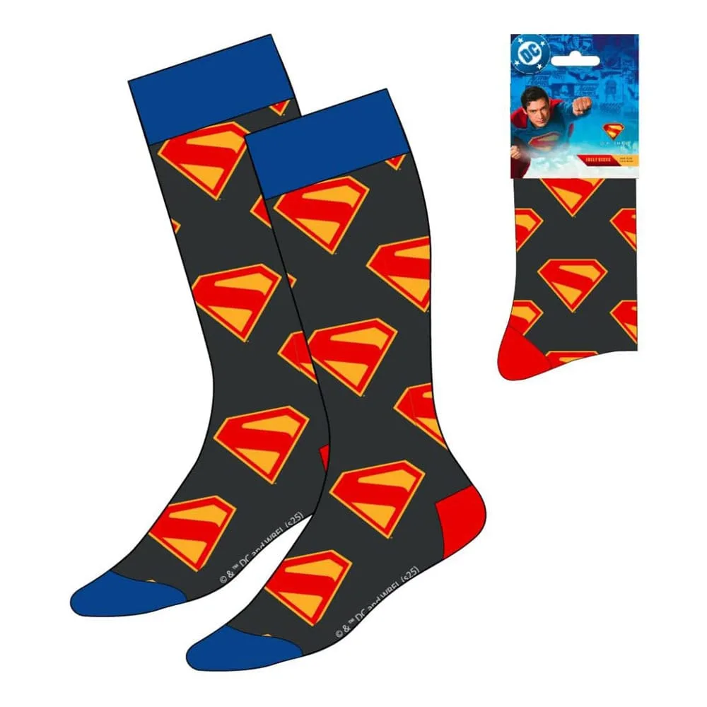 DC Comics Socks – Superman Logo Blue and Red EU 38-45
