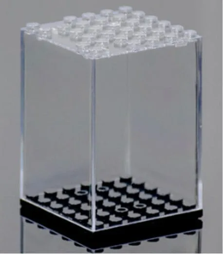 Evoretro Display Case – Single Stackable Acrylic 69 x 47 x 47 mm
