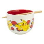 Pokémon Ramen Bowl – Face Design with Chopsticks 500 ml 1