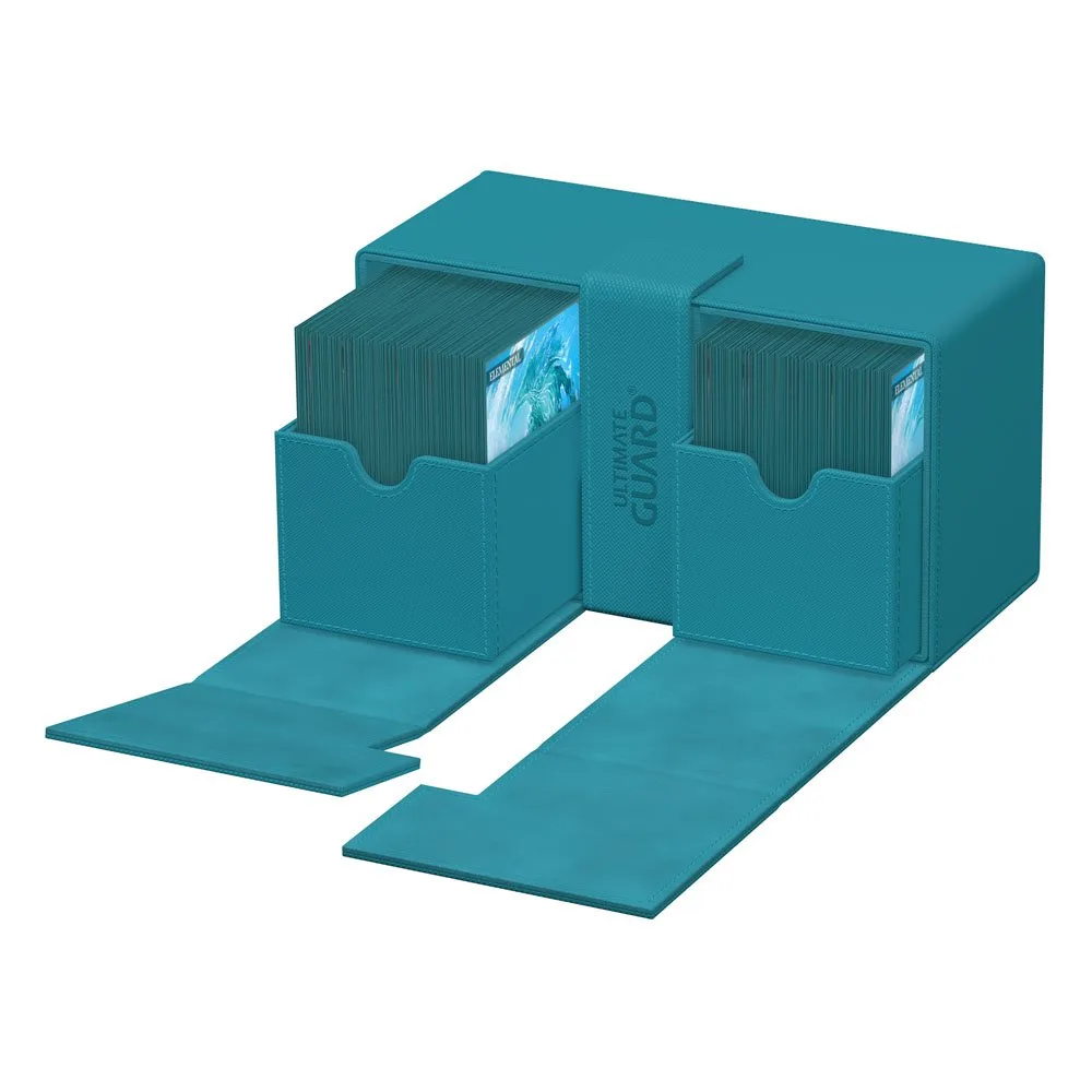Ultimate Guard Deck Box – Twin Flip’n’Tray 200+ Xenoskin Petrol 7