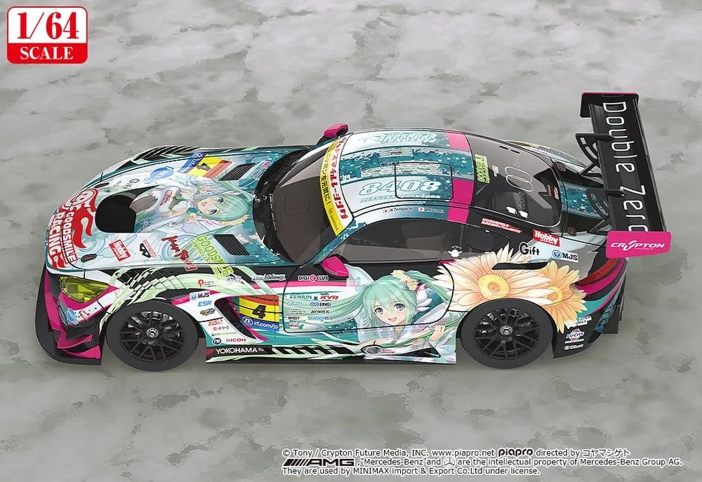 Hatsune Miku GT Project modelauto – AMG 2017 1:64 7 cm 4