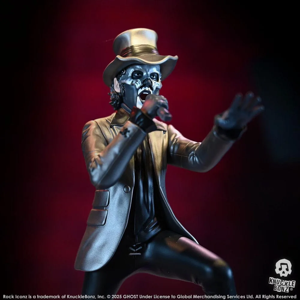 Ghost Rock Iconz Beeld – Papa V Perpetua met hoge hoed 22 cm 7