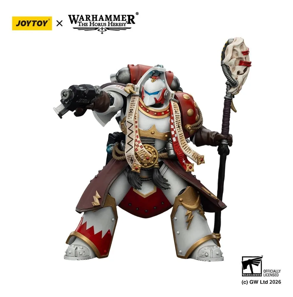 Warhammer 40,000 Action Figure – White Scars Stormseer Consul 12 cm 8