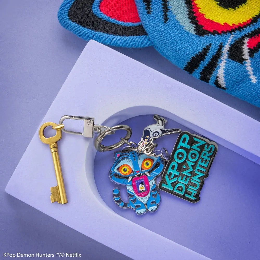 KPop Demon Hunters Charm Keyring – Derpy and Sussie 2