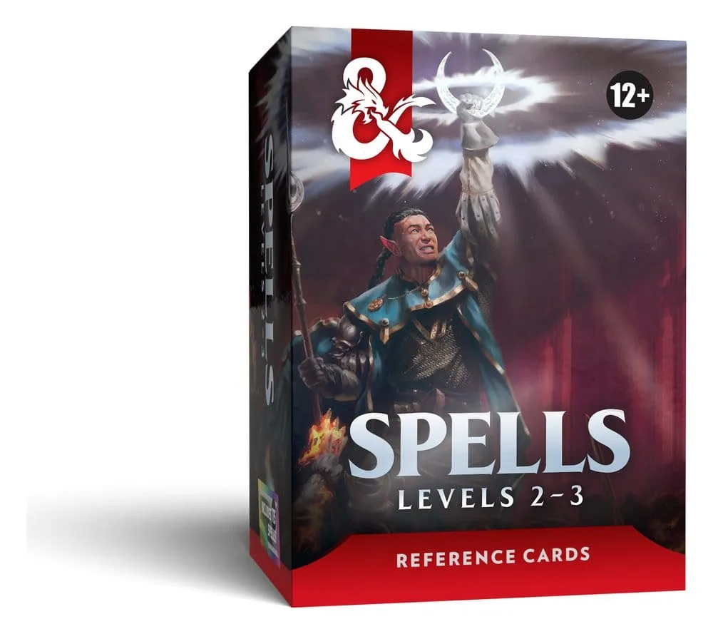 Dungeons & Dragons Reference Cards – Level 2–3 Spells