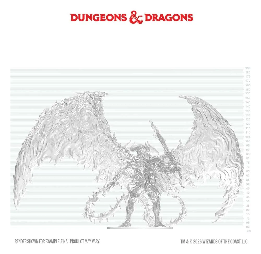 Dungeons & Dragons Miniatur – Balor unbemalt 20 cm 2