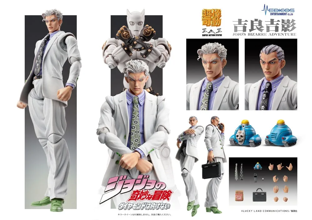 JoJo’s Bizarre Adventure Action Figure – Yoshikage Kira 16 cm 6