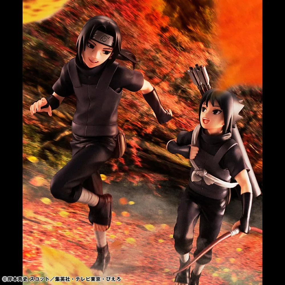 Naruto Shippuden Figures – G.E.M. Itachi and Sasuke 2-Pack 2