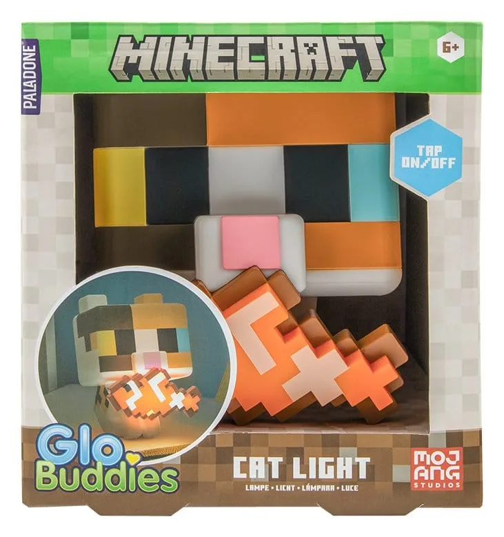 Minecraft Light – Cat GloBuddies 15 cm 1