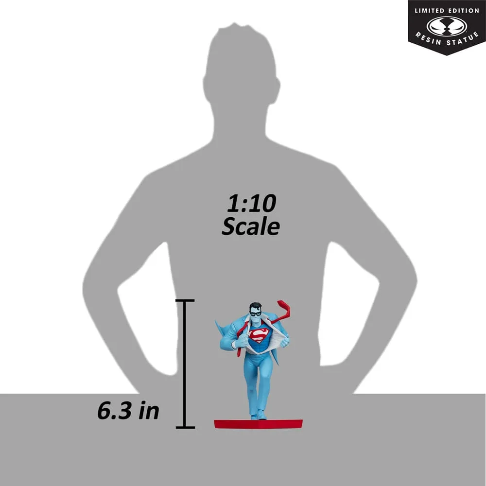 DC Superman Statue – Clayton Henry Red and Blue 1/10 16 cm 9