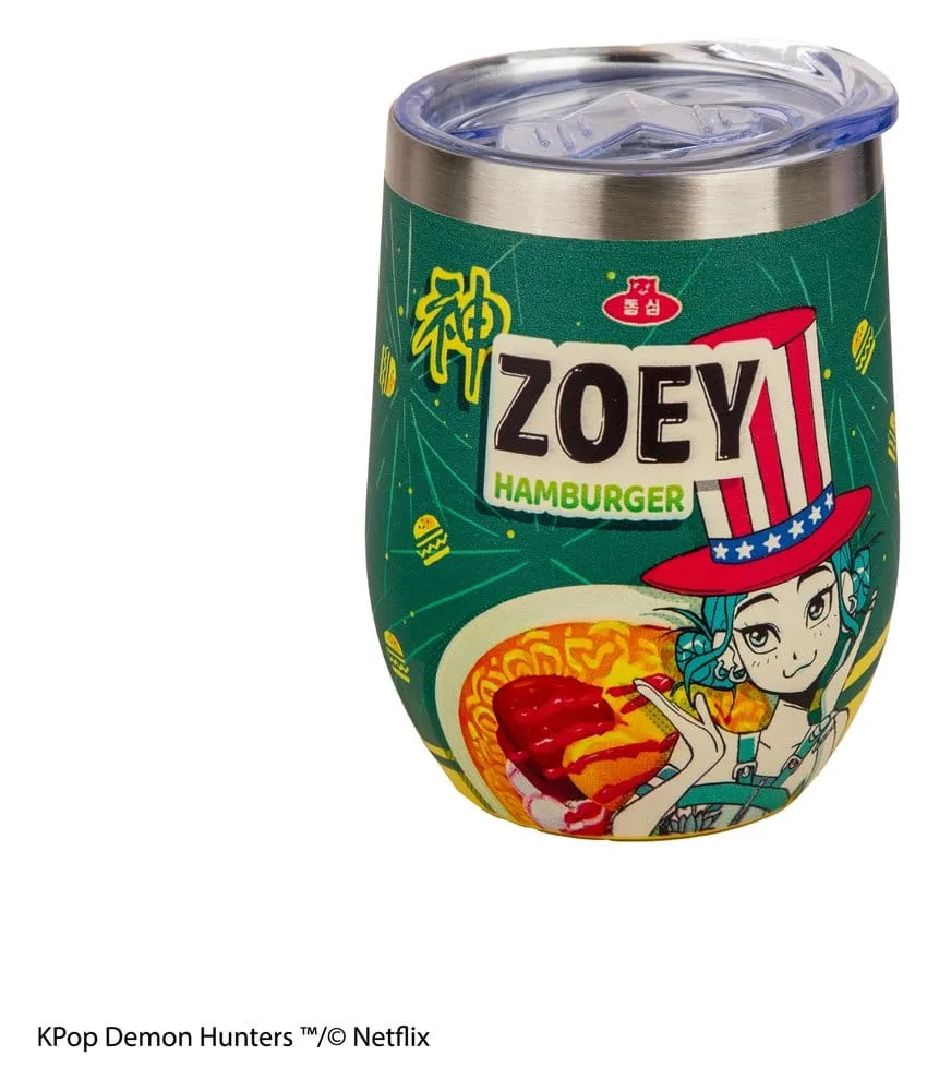 KPop Demon Hunters Travel Mug – Zoey Hamburger 350 ml