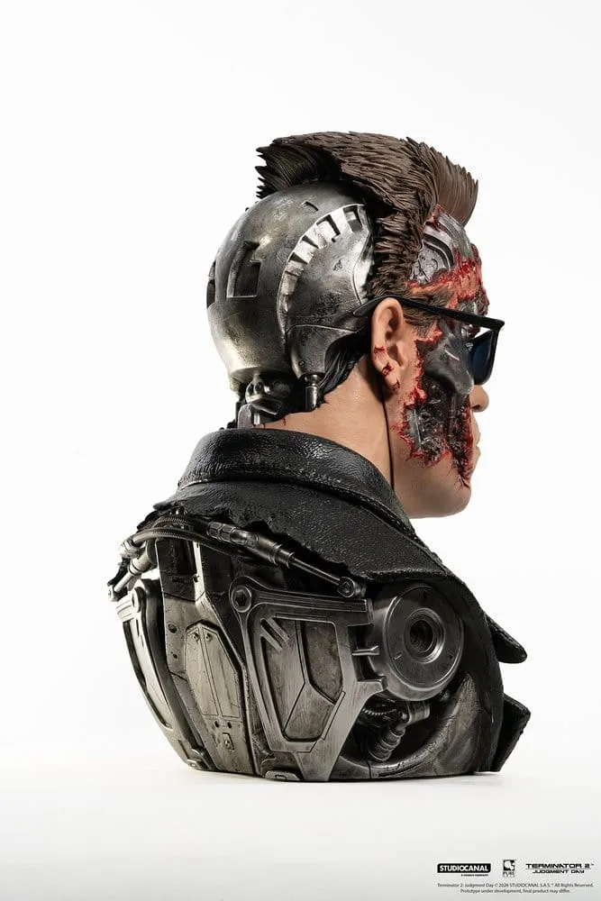 Terminator 2 Art Mask – T-800 Model 101 Battle Damaged 47 cm 4