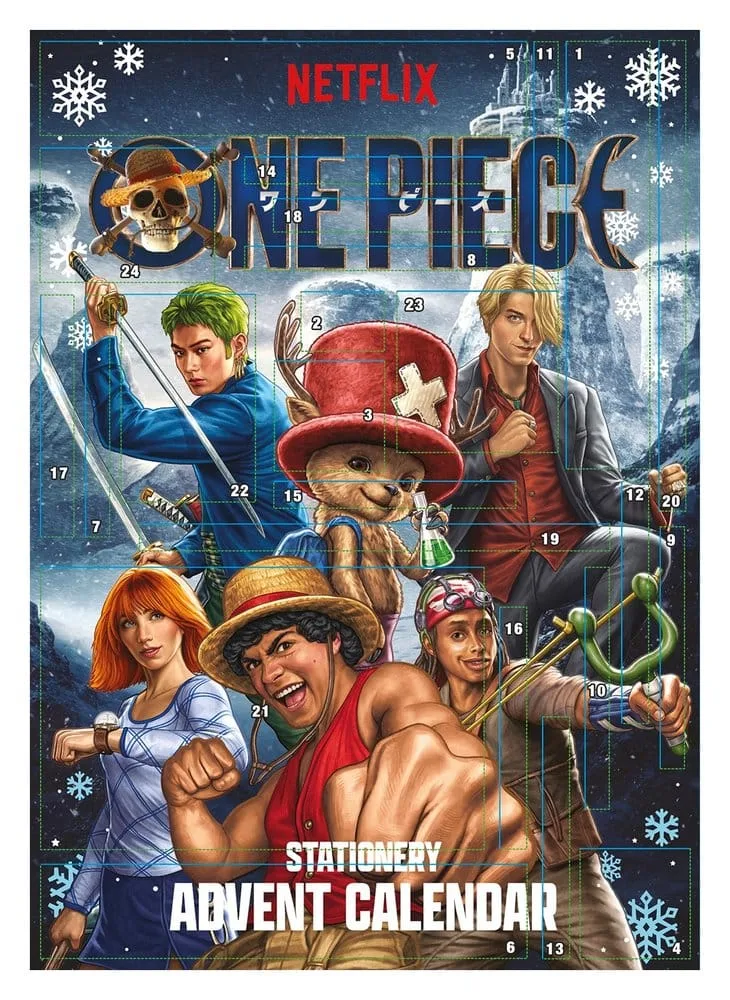 One Piece Advent Calendar Display – 2027 Set of 8