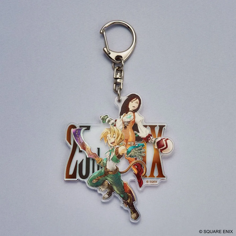 Final Fantasy IX Keychain – Zidane & Garnet 25th Anniversary 7 cm