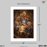 Baldur’s Gate III Art Print – The Elfsong Tavern 61 x 46 cm 3