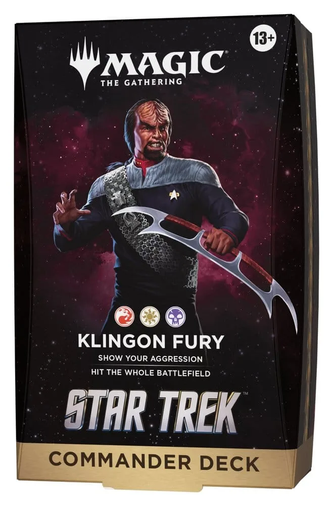 Magic the Gathering Commander Decks – Star Trek Case of 4 4