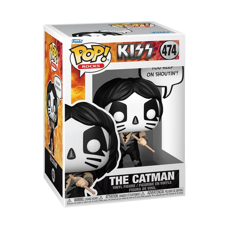 KISS Vinyl Figure – The Catman POP Sayings 9 cm 2