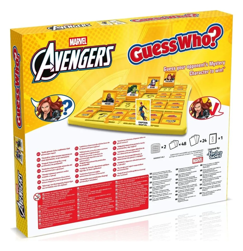 Marvel Board Game – Avengers Guess Who 4