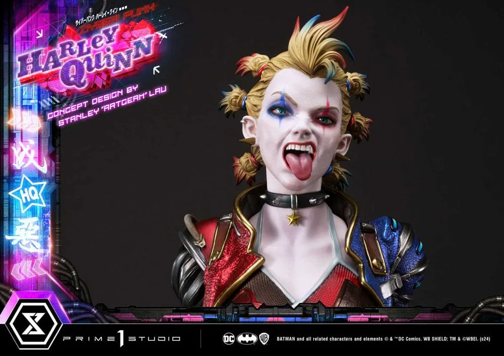Batman Statue – Cyberpunk Harley Quinn 60 cm 13