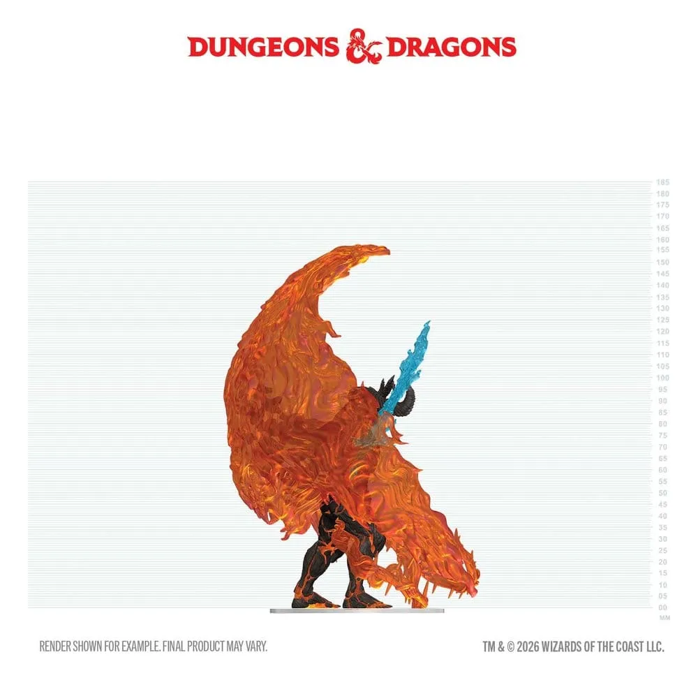 Dungeons & Dragons Miniature – Icons of the Realms Balor 20 cm 4