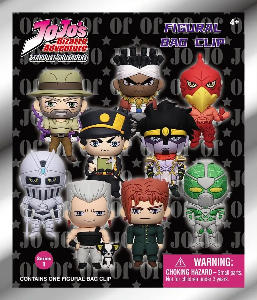JoJo’s Bizarre Adventure Bag Clips – Series 1 24 Blind Bags 2
