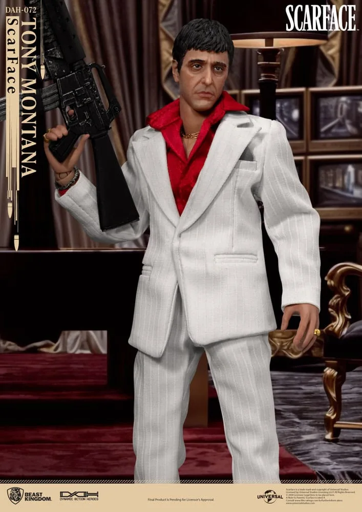 Scarface actiefiguur – Tony Montana in wit pak 20 cm 5