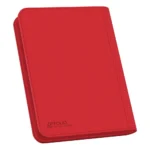 Ultimate Guard Card Binder – Red Xenoskin Zipfolio 160 8-Pocket 4