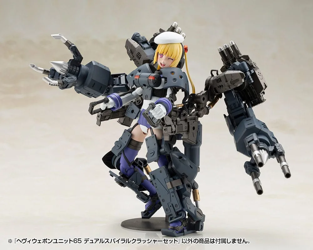 Kotobukiya M.S.G. Zubehörbausatz – Dual Spiral Crusher Unit 65 14