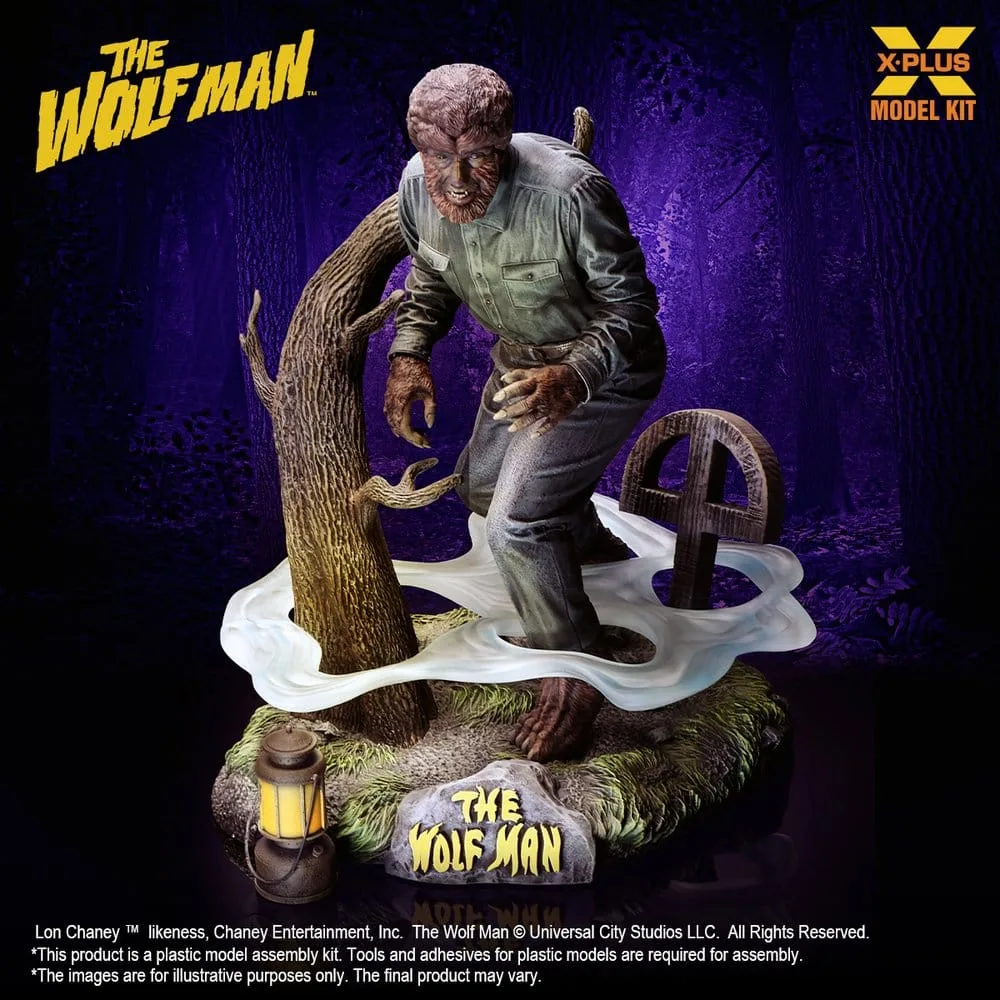 The Wolf Man Model Kit – Lon Chaney Jr 1/8 22 cm 6
