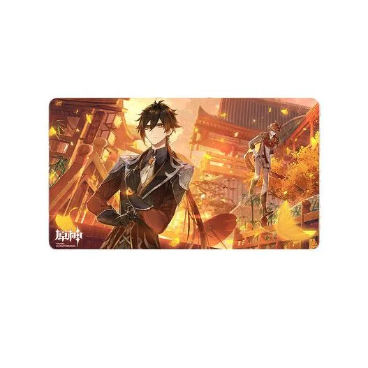 Genshin Impact Mousepad – Zhongli and Tartaglia 70 x 40 cm