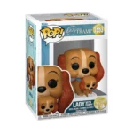 Lady and the Tramp Pop Vinyl Figure – With Puppy 9 cm 2