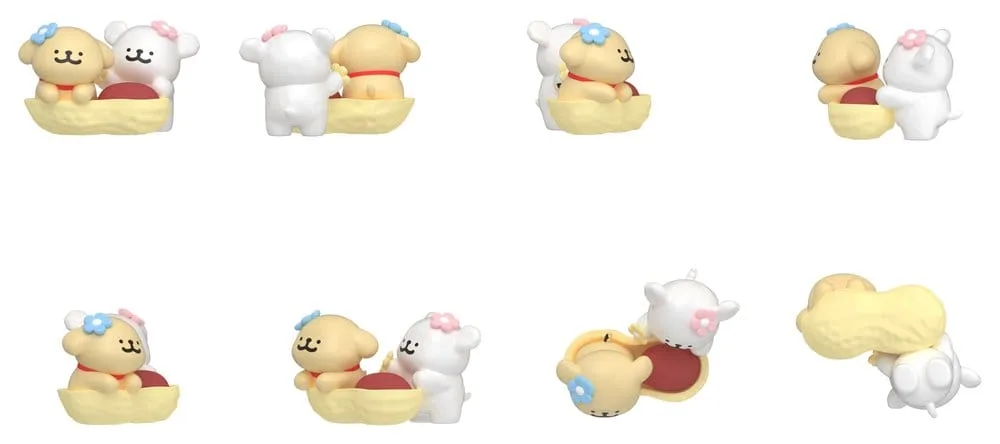 Maltese Mini Figures – Lucky Paws Display of 8 6–10 cm 3