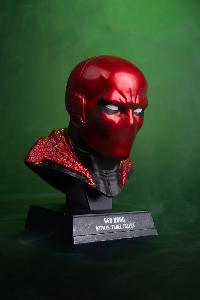 Batman Three Jokers Mask Replica – Red Hood 1:3 Scale 18 cm 11