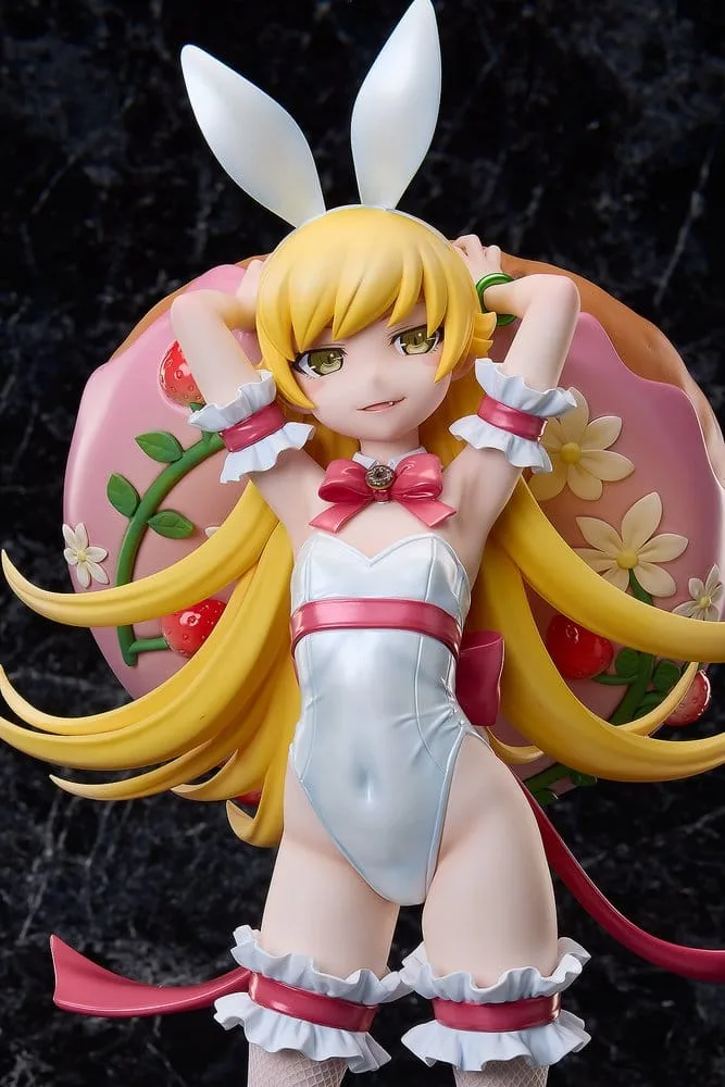 Monogatari Statue – Shinobu Oshino White Bunny 35 cm 12