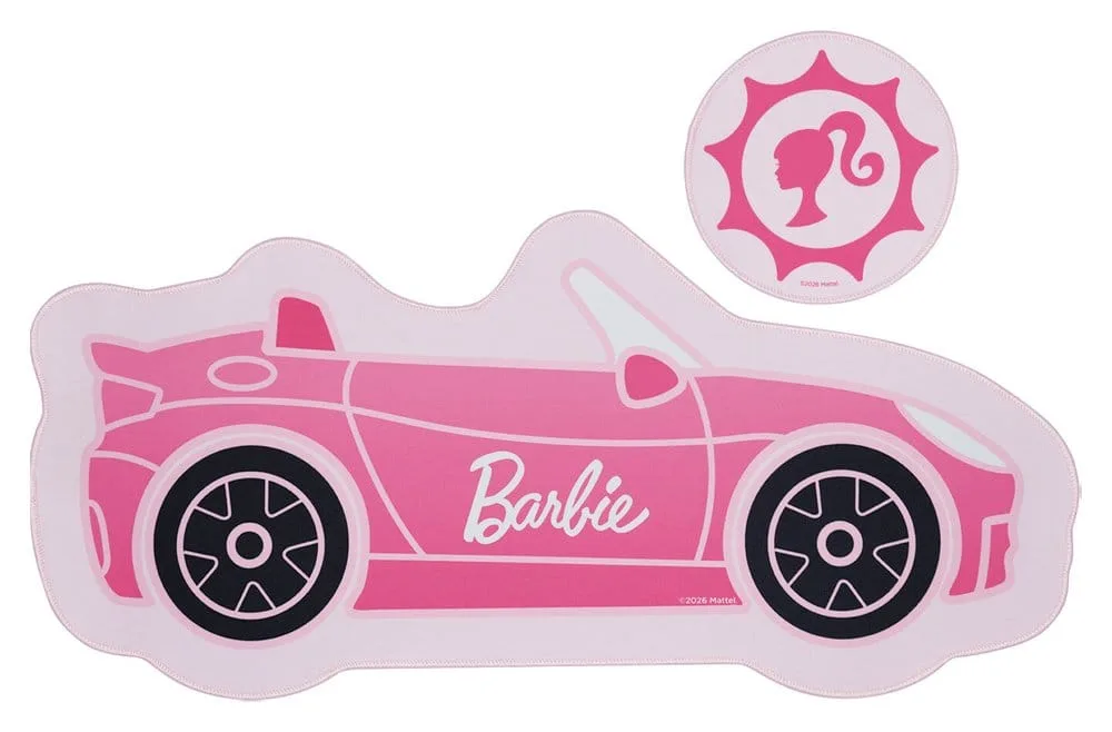 Barbie Desk Pad Set – Car Design 64 x 30 cm