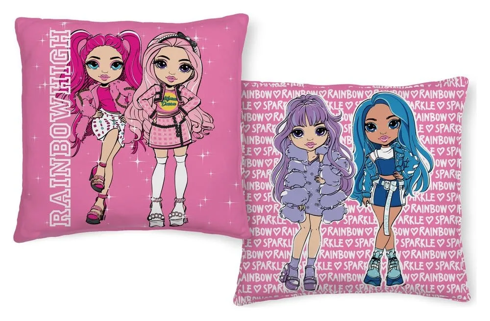 Rainbow High Cushion – Pink 40 x 40 cm