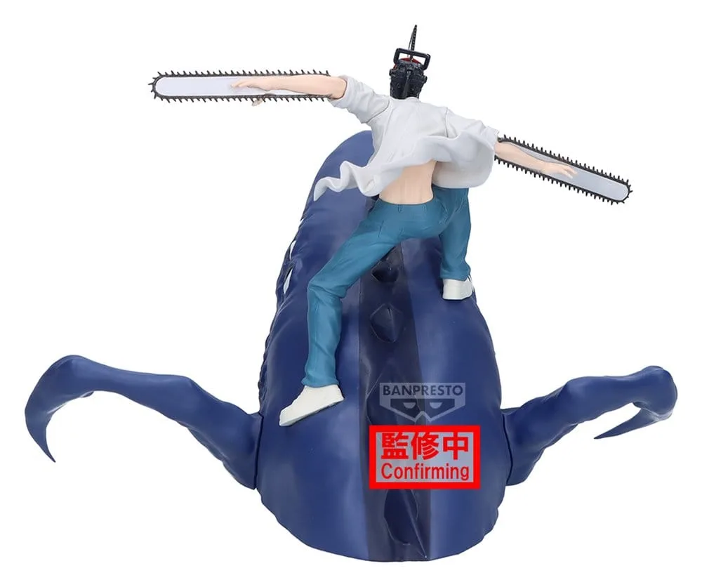 Chainsaw Man Statue – Figure Life Chainsaw Man & Beam 13 cm 4