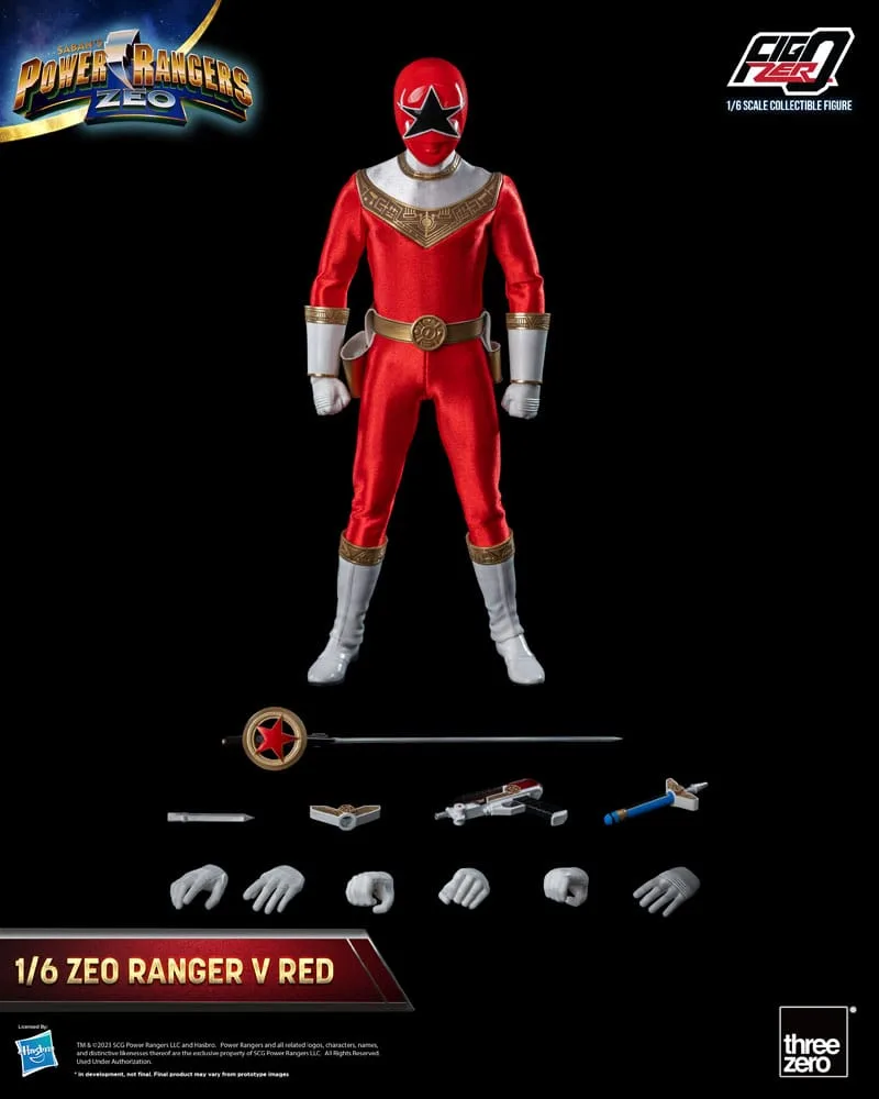 Power Rangers Zeo Action Figure – FigZero Ranger V Red 30.7 cm 2
