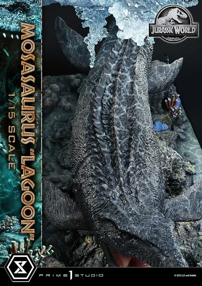 Jurassic World Statue – Mosasaurus Lagoon 1/15 57 cm 19