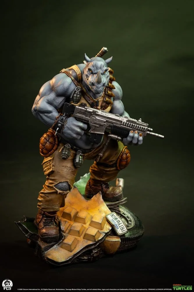 Teenage Mutant Ninja Turtles Statue – Legends Rocksteady 1/3 69 cm 5